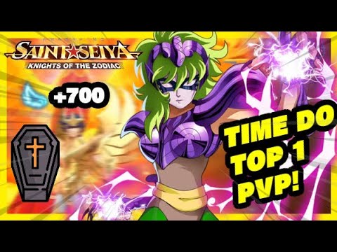 ESTRATÉGIA TOP 1 PVP COM TIME FULL SPEED! SAINT SEIYA AWAKENING