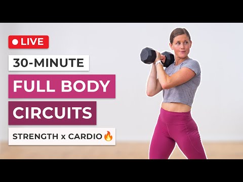 LIVE 30 Minute Full Body Shred Workout