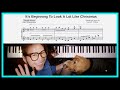 It’s Beginning To Look A Lot Like Christmas - Piano Cover by Sangah Noona with Sheet Music