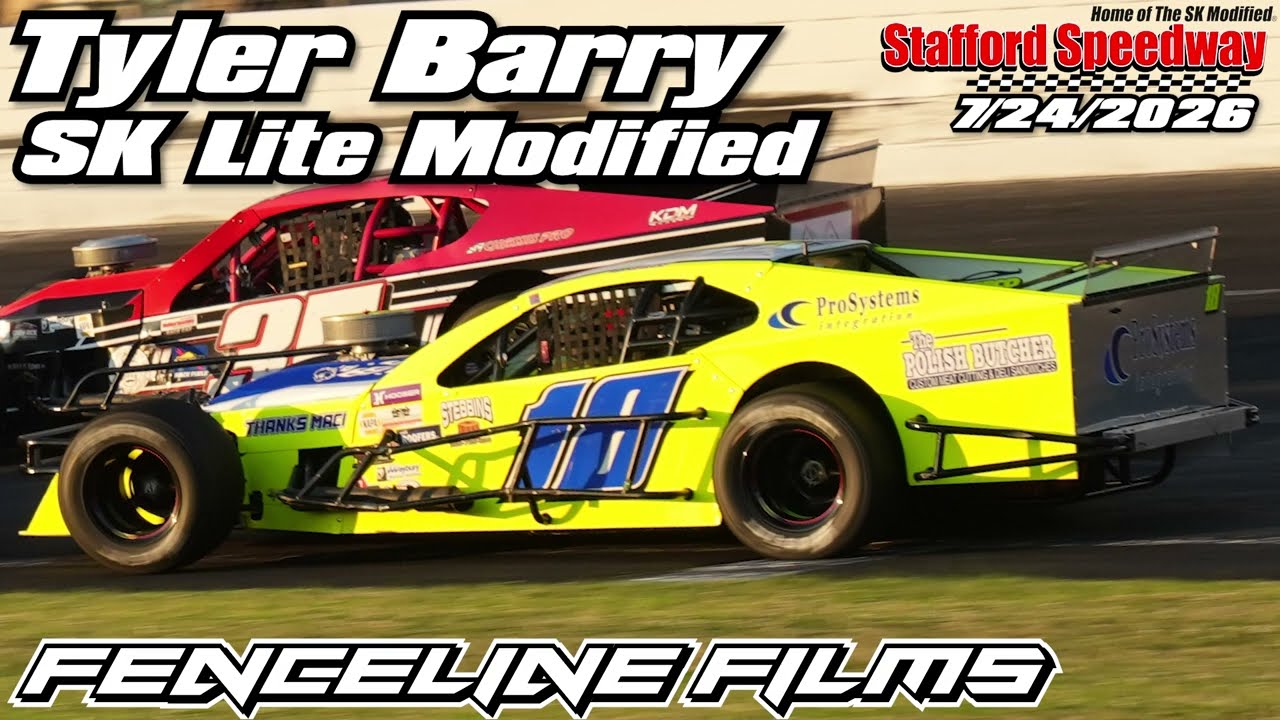 Tyler Barry at Stafford Speedway Event Preview
