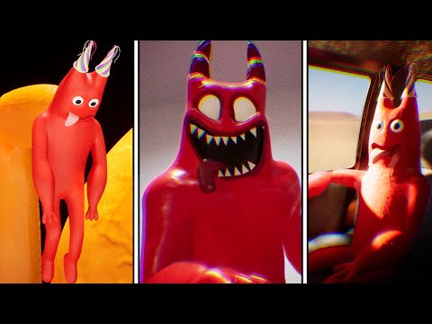 ALL Banban/Evil Banban Scenes - Garten of Banban 3