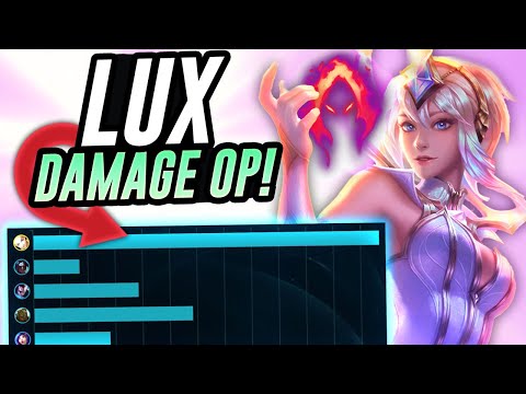 LUX DAMAGE IS BROKEN! - League of Legends