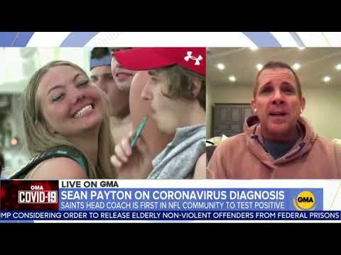 Sean Payton Gave A Coronavirus Update Live On 'Good Morning America' This Morning