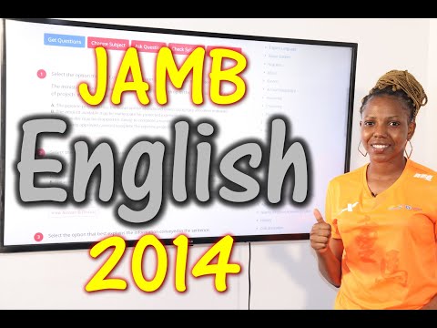 JAMB CBT English 2014 Past Questions 1 - 20