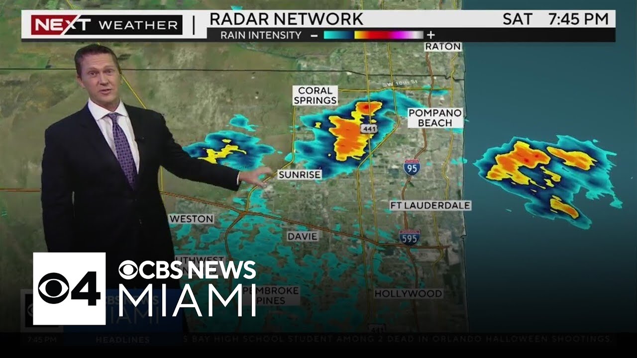 South Florida 7:30 p.m. Weather Forecast 11/2/2024