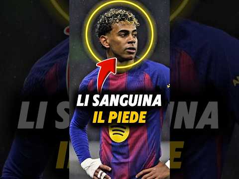 🍿 PERCHÉ I PIEDI DI LAMINE YAMAL SANGUINANO IN QUASI OGNI PARTITA? #futbol
