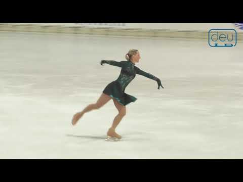 Jana Pribylova. Oberstdorf 2019. Master Ladies III FS. 2d place