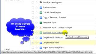 Using Google Docs: CLASS Training 'Take 5 Videos'