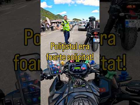 Politia era acolo! #motovlog #motorcycle #police #problem