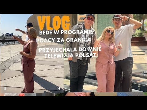 #vlog: Odwiedzila mnie TV Polsat #polacyzagranica #polsat