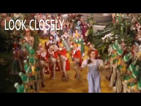 Creepy subliminal message in the Wizard of Oz