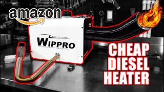 It WORKS! ...Sorta... CHEAP Amazon Diesel Heater - WIPPRO 8KW Heater - 12V/24V/110V