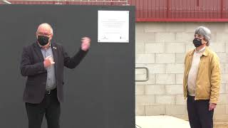 Inauguració del nou edifici de l'Institut Escola Barnola d'Avinyó 5/3/2021