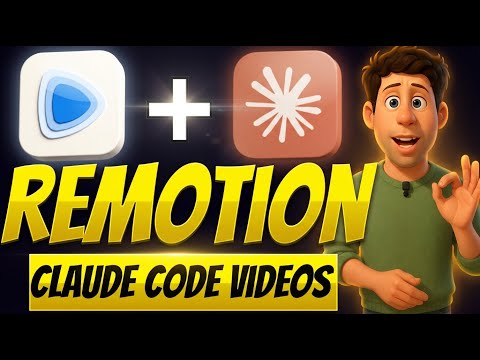 Thumbnail zu Wie du Videos mit Claude Code generierst (Remotion Skill)