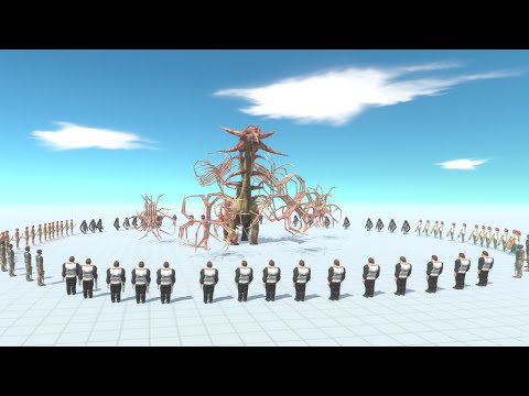 HellBrachio VS Range Attack - Animal Revolt Battle Simulator