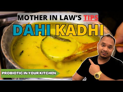 DELICIOUS DAHI KADHI RECIPE: My Mother-in-law's Secret Tips! | DAHI CHAWAL | QUICK & EASY RECIPE