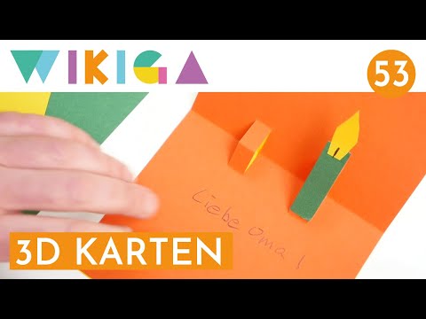 3D KARTEN | WIKIGA - Wie im Kindergarten