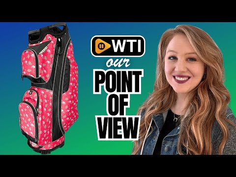 Taboo Fashions Resort Collection Ladies Golf Bag - 14-Way Women’s Golf Cart Bag with Insulated Cooler Pocket - WTI product video review