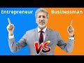 Entrepreneur VS Businessman Anurag Aggarwal Vs Comparison Business Businessman