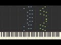 Theodore Oesten - Dolly's Dreaming and Awakening [Piano tutorial]