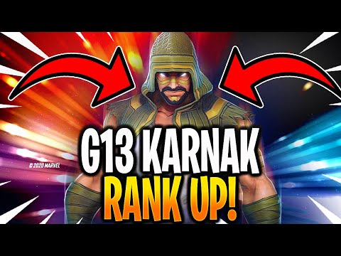 7 RED STAR KARNAK G13 RANK UP! - MARVEL Strike Force - MSF