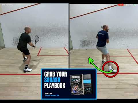 Squash Tips: Mastering the Backhand Three Quarter Court Shot part 1 of 2