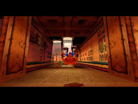 Crash Bandicoot - Warped (PS1) 105% Walkthrough pt27 - Sphynxinator (2nd Gem)