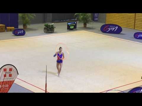 Elise Andriesse ? cerceau - Nat B 18 ans et + - France Chambéry 2017