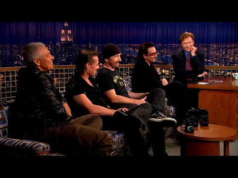 U2 On American vs. Irish Mentality | Late Night with Conan O’Brien