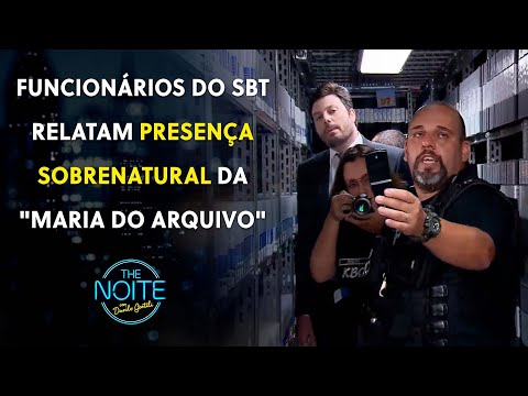 O fantasma dorme entre as fitas do acervo da emissora | The Noite (28/10/22)