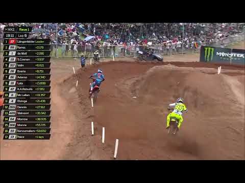 Längenfelder and de Wolf over Farres in MX2 Race 1! #MXGPAustralia