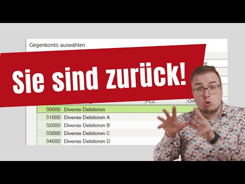 Darum solltest du Sammeldebitoren in DATEV Rechnungswesen nutzen