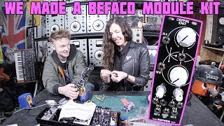 Video thumbnail for My girlfriend and I built a BEFACO Chopping Kinky Modular Synth Kit by LOOK MUM NO COMPUTER