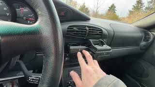 2001 Porsche 911 Cabriolet Functions