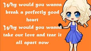 A perfectly good heart lyrics TaylorSwift