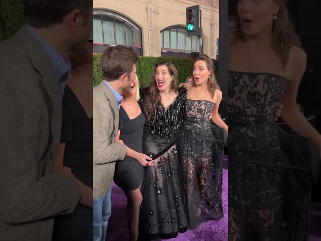 Members of the Pawnee Parks & Rec Department have arrived at the premiere of Agatha All Along