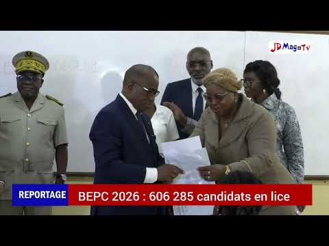 BEPC 2026 : 606 285 candidats en lice, le Ministre N’GUESSAN KOFFI donne le coup d’envoi officiel.