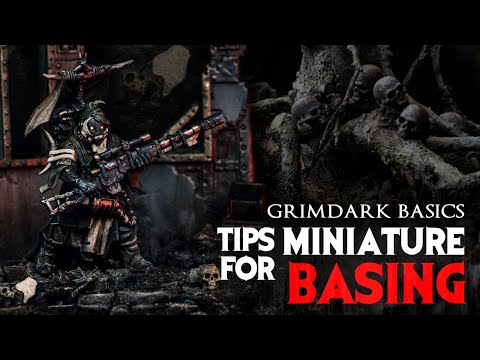 Improve your Miniature BASING Now! || Tips for Grimdark Base Schemes