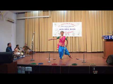 Kathak Performance by Dhanashree Natu   Potdar   Ganesh Vandana