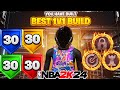 I MADE A OVERPOWERED ISO POST SCORER BUILD ON NBA 2K24! THIS BUILD MIGHT ACTUALLY BREAK THE GAME!