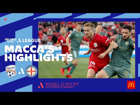 Adelaide United v Melbourne City - Macca's Highlights | Isuzu UTE A-League