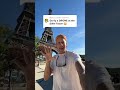 It's ILLEGAL to FLY a DRONE at the Eiffel Tower #shorts