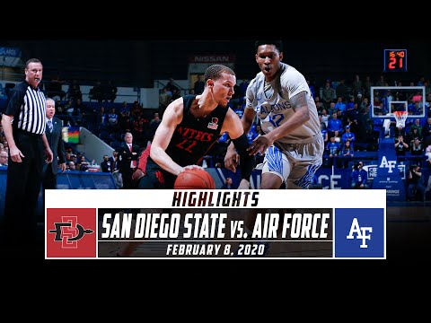 No. 4 San Diego State vs. Air Force Basketball Highlights (2019-20) | Stadium