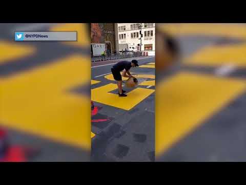 BLM Mural Vandalized