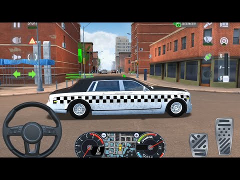City Taxi Sim 3D - Realistic Car Driving Games Android iOS Gameplay #66