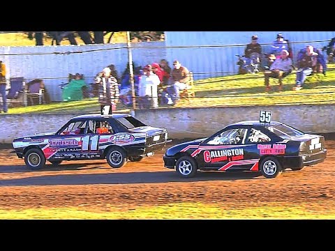 Junior Sedans Heat 2 First  Half Only Southern 500 Speedway 17-11-2018