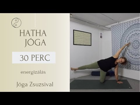 30 perc HATHA JÓGA - energizálás - Jóga Zsuzsival