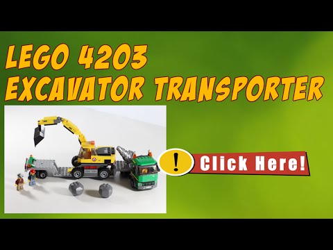 Vidéo LEGO City 4203 : Le transporteur