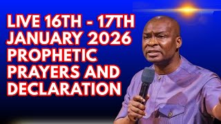 LIVE 16TH FRIDAY PRAYERS AND DECLARATION WITH APOSTLE JOSHUA SELMAN WATCH.NOW