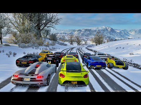 LADEIRA DA MORTE NA NEVE DE PORSCHE - FORZA HORIZON 4